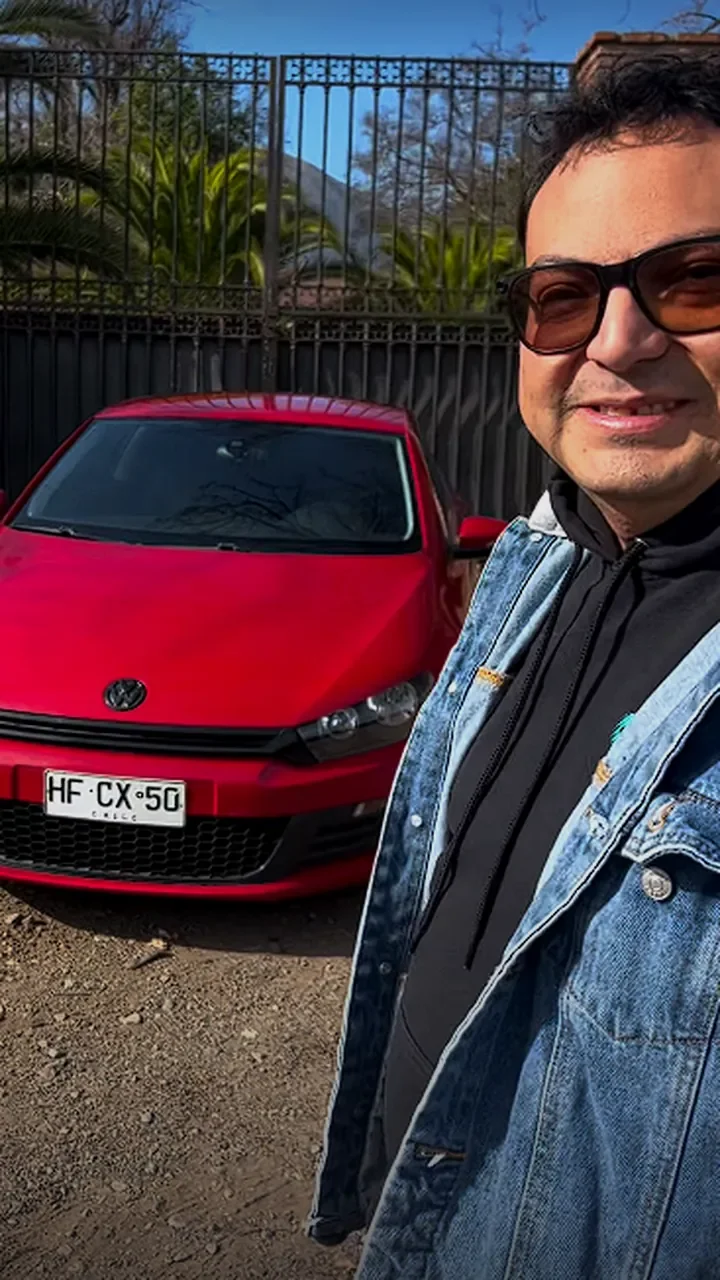 Patricio Jara junto al Scirocco